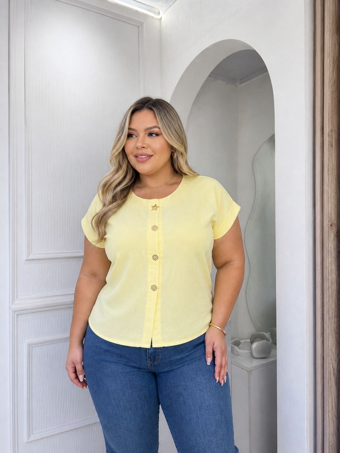 Blusa Plus Aura