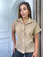 Blusa en hojalillo