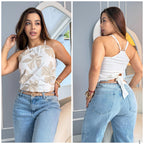 Blusa Toscana Bordada