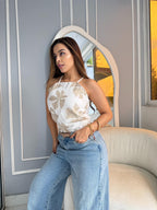 Blusa Toscana Bordada