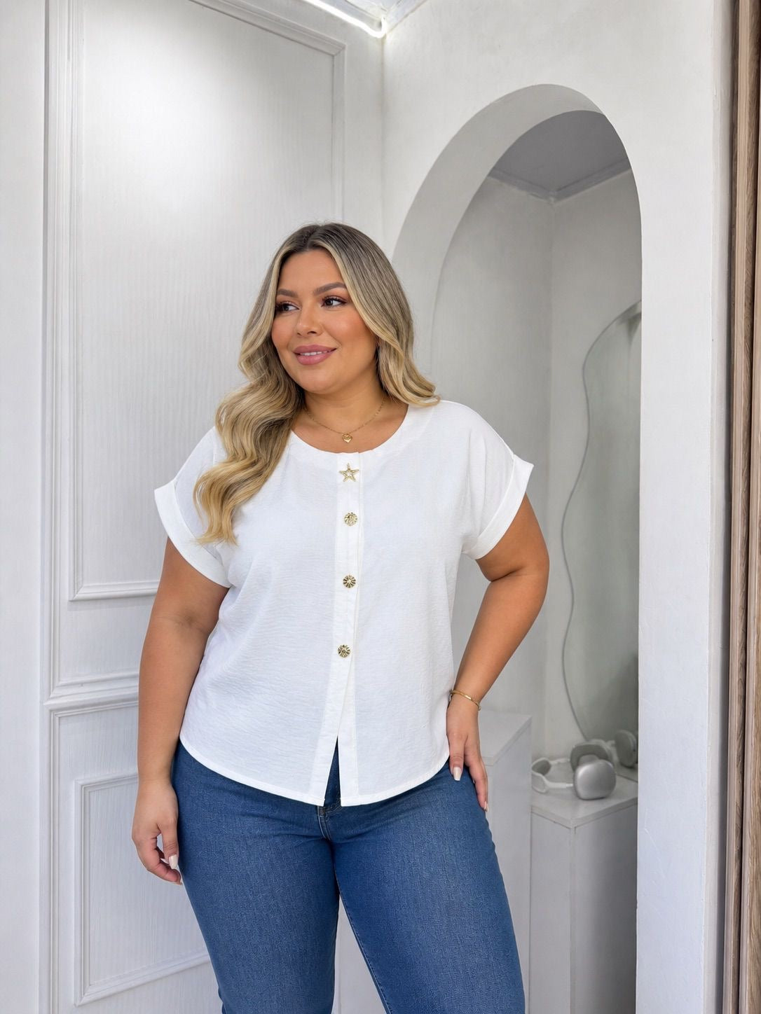 Blusa Plus Aura