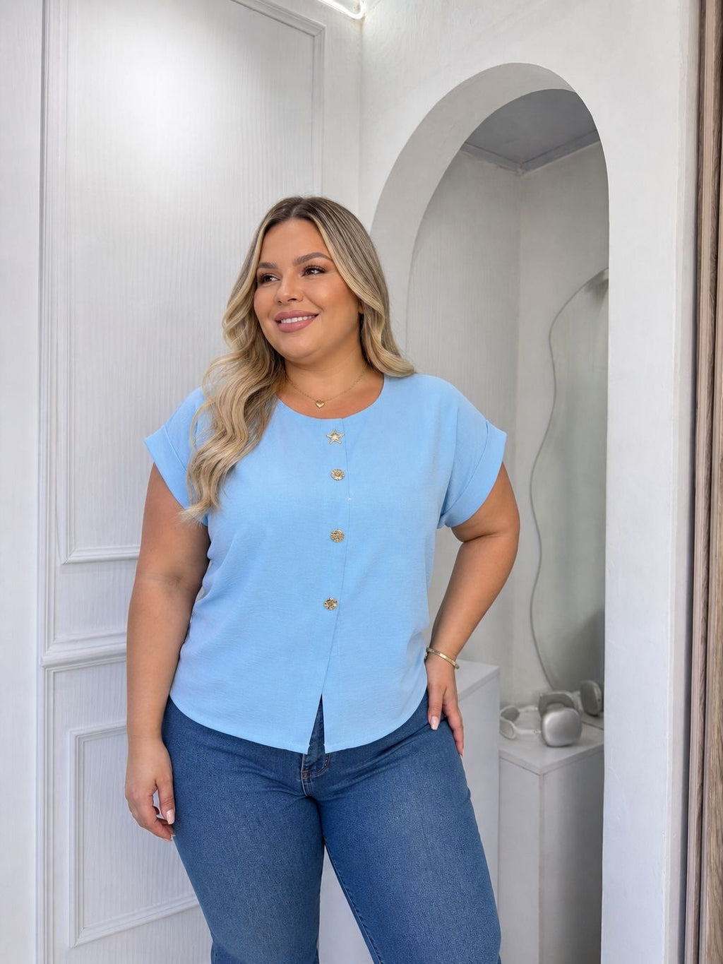 Blusa Plus Aura